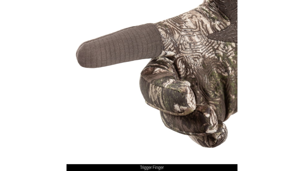 Huntworth Decatur Light Weight Hybrid Windproof/DWR Hunting Glove - Mens, Tarnen, Large, E-1365-TRN-L