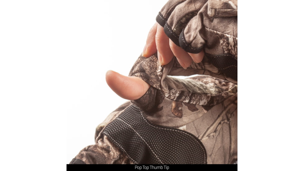 Huntworth Douglas Hunting Pop Top Glove - Womens, Hidden, Large, E-06-L-HDN-L