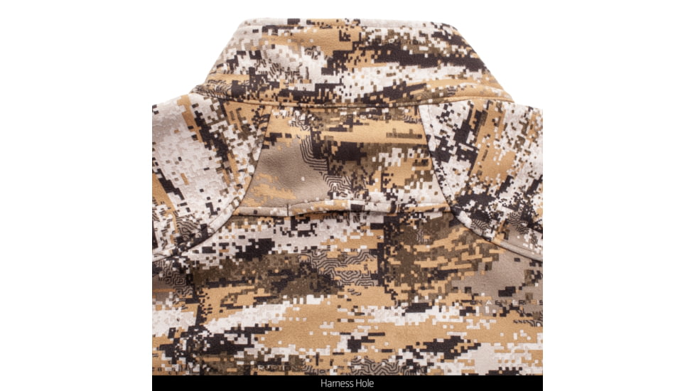 Huntworth Elkins Mid Weight Windproof Soft Shell Jacket Grid Fleece Interior - Mens, Disruption, Extra Large, E-9501-DC-XL