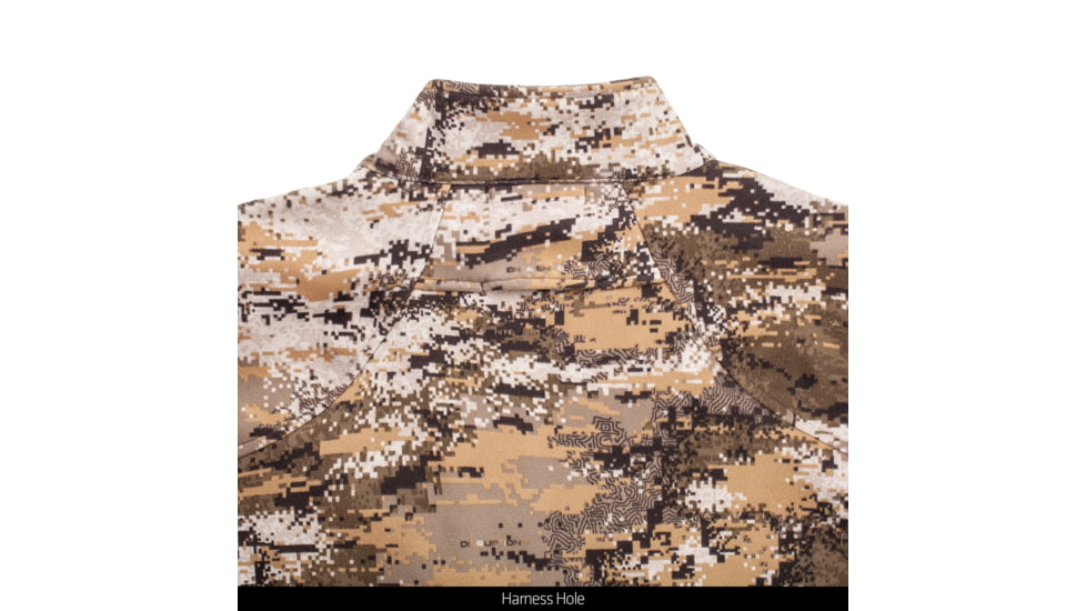 Huntworth Elkins Mid Weight Windproof Soft Shell Vest Waffle Fleece Interior - Mens, Disruption, 2XL, E-9502-DC-2XL