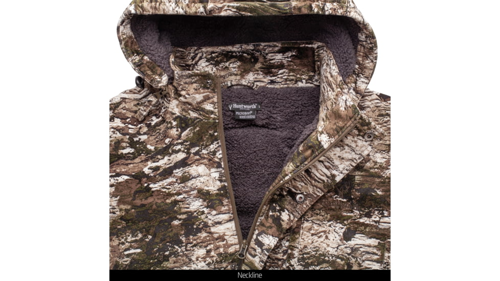 Huntworth Fairbanks Heavy Weight Waterproof Sherpa-lined Jacket - Mens, Tarnen, 2XL, E-9443-TRN-2XL