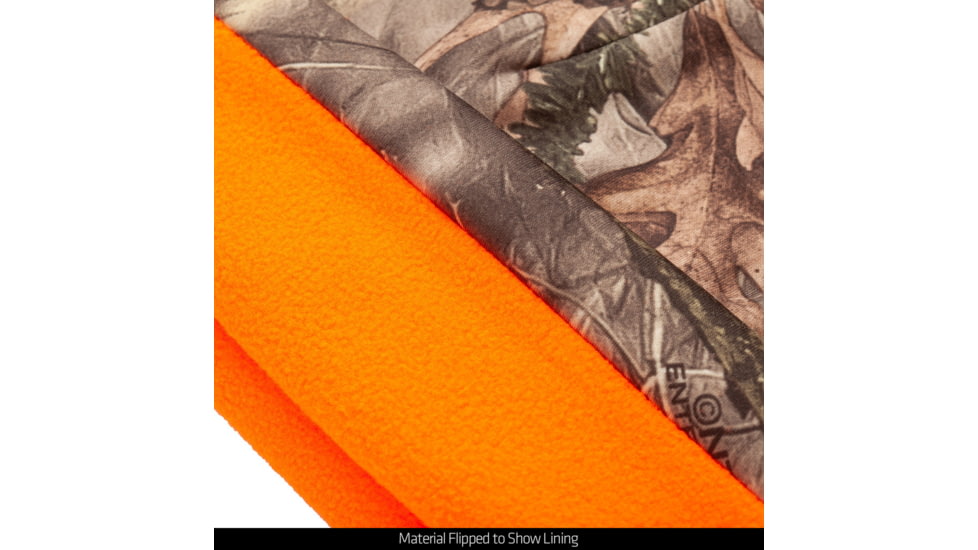 Huntworth Galena Heavy Weight Reversible Performance Fleece Beanie Hat - Kids, Hidden/Blaze, One Size, E-5540-Y-HDN/BZ