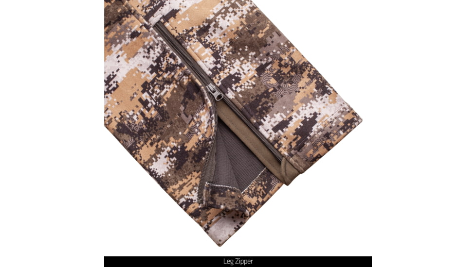 Huntworth Grafton Mid Weight Bonded Soft Shell Pants - Mens, Disruption, 4XL, E-9174-20DC-4XL