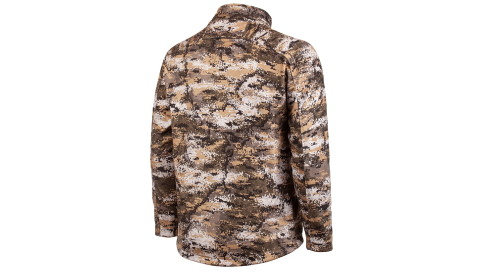 Huntworth Grafton Mid Weight Soft Shell Jacket Waffle Fleece Interior - Mens, Disruption, 4XL, E-9172-20DC-4XL