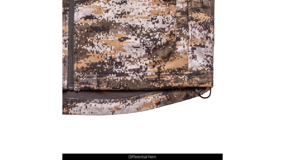 Huntworth Grafton Mid Weight Soft Shell Jacket Waffle Fleece Interior - Mens, Disruption, 4XL, E-9172-20DC-4XL