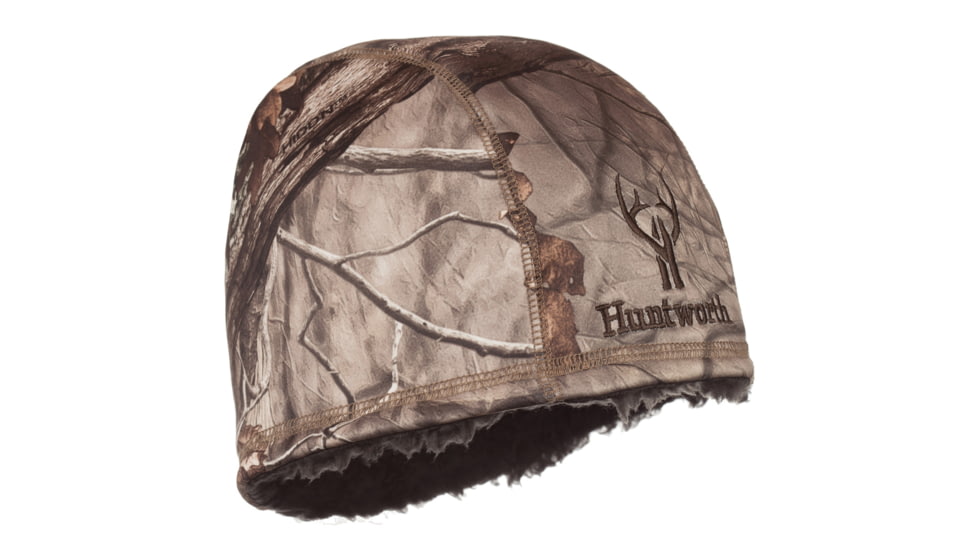 Huntworth Hammond Heavy Weight Sherpa Fleece Lined Hunting Beanie Hat - Mens, Hidden, Large, E-5695-HDN-L/XL