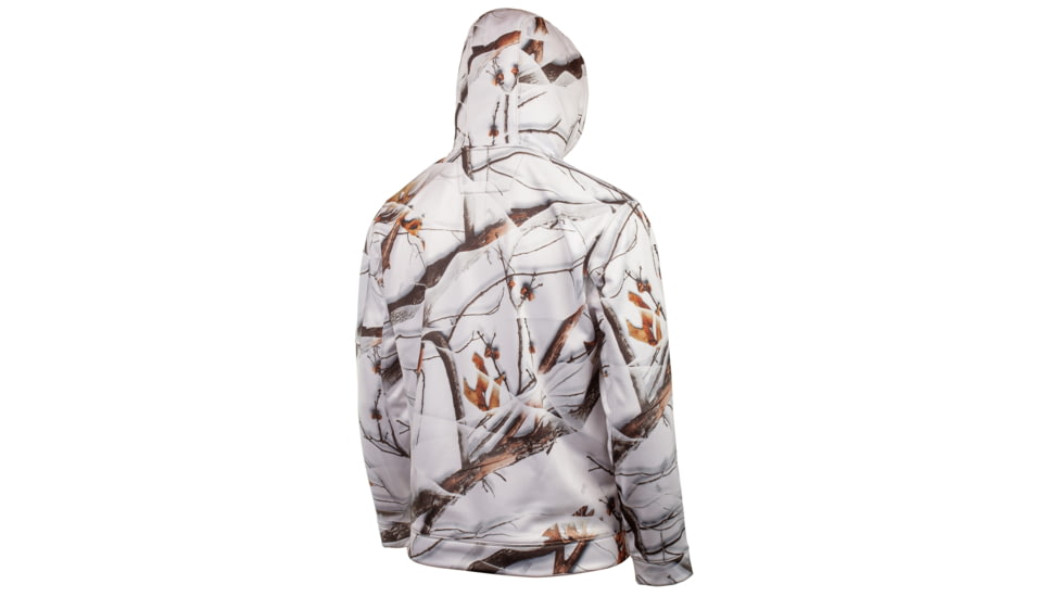 Huntworth Harrison Performance Fleece Hunting Hoodie - Men's, Snow Camo, Large, E-924-31SCB-L