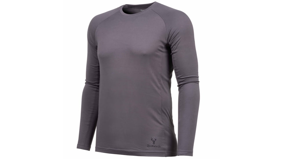 Huntworth Casper Heat Boost Heavyweight Base Layer Shirt - Men's, Dark Gray, 2XL, E-9604-DG-2XL