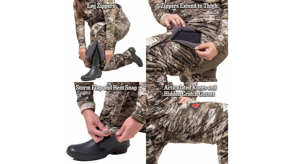 Huntworth Matterhorn Heat Boost Heavyweight/Waterproof Hunting Bib Overalls - Women's, Tarnen, Large, E-9607-W-TRN-L