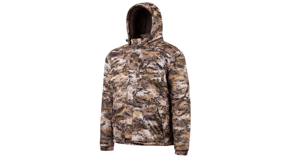 Huntworth Fairbanks Heavy Weight, Waterproof, Sherpa-lined Jacket - Men's, Disruption, Medium, E-9443-DC-M