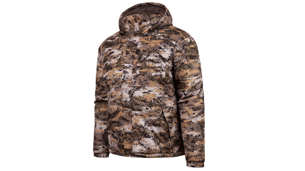 Huntworth Fairbanks Heavy Weight Waterproof Sherpa-lined Jacket - Mens, Disruption, Medium, E-9443-DC-M