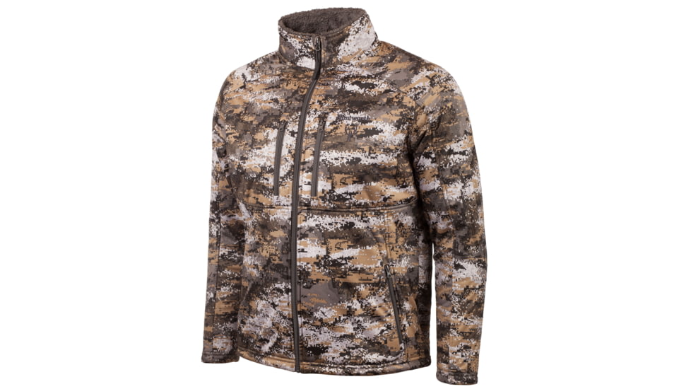 Huntworth Houlton Heavy Weight Sherpa Interior Windproof Soft Shell Jacket - Mens, Disruption, 3XL, E-9189-20DC-3XL