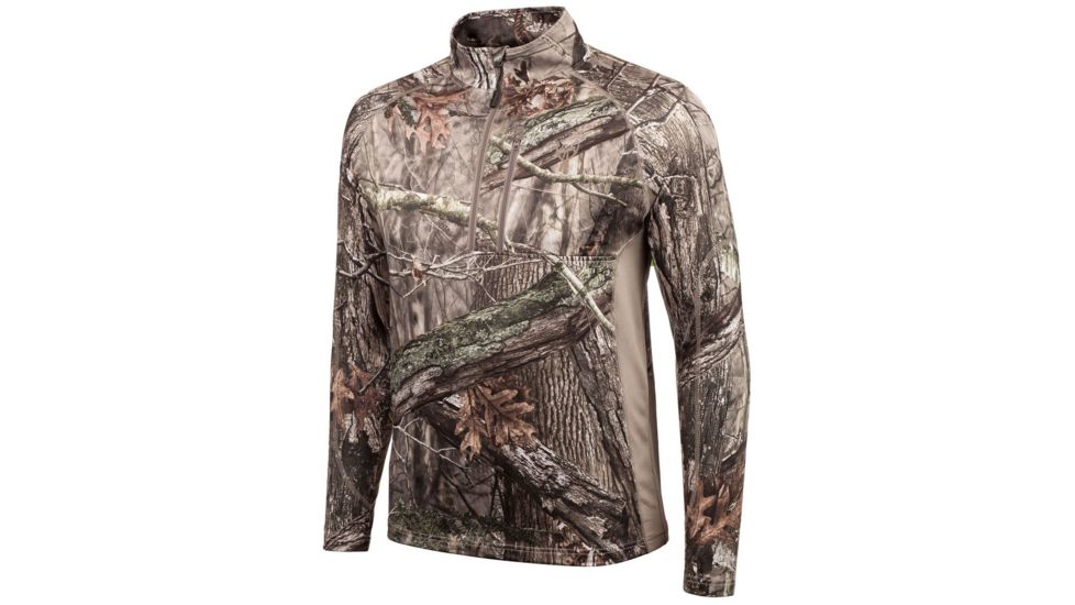 Huntworth Hunting Active Fleece 1/4 Zip Pullover - Mens, Hiddn, 2XL E-9019-HDN-2XL