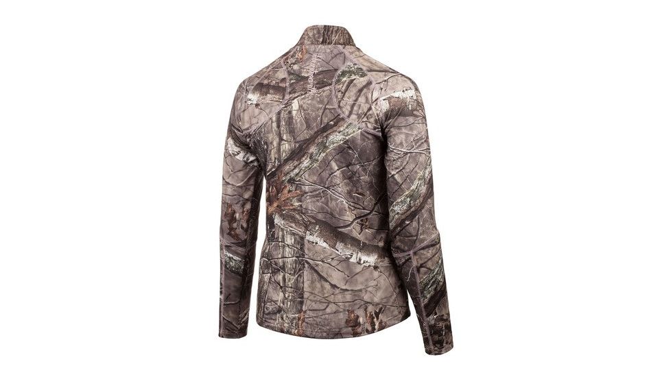 Huntworth Hunting Terry Knit 1/4 Zip Pullover - Womens, Hiddn, Large E-9218-W-HDN-L