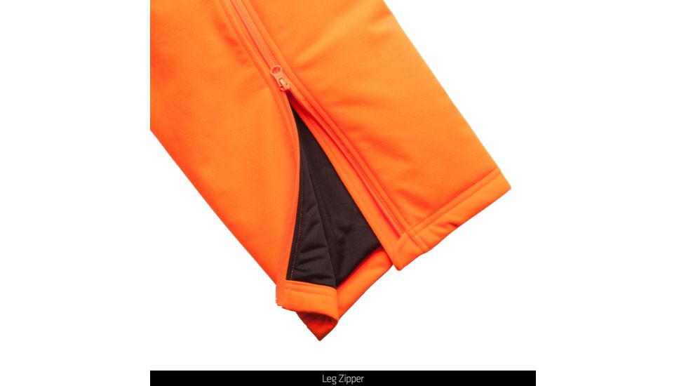 Huntworth Hunting Tricot Parka Bibs - Mens, Blaze Orange, Medium, E-9260-BZ-M