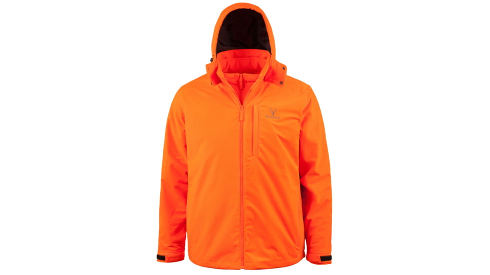 Huntworth Huntington 3-in-1 Waterproof Tricot Jacket - Mens, Blaze, 2XL, E-9364-BZ-2XL