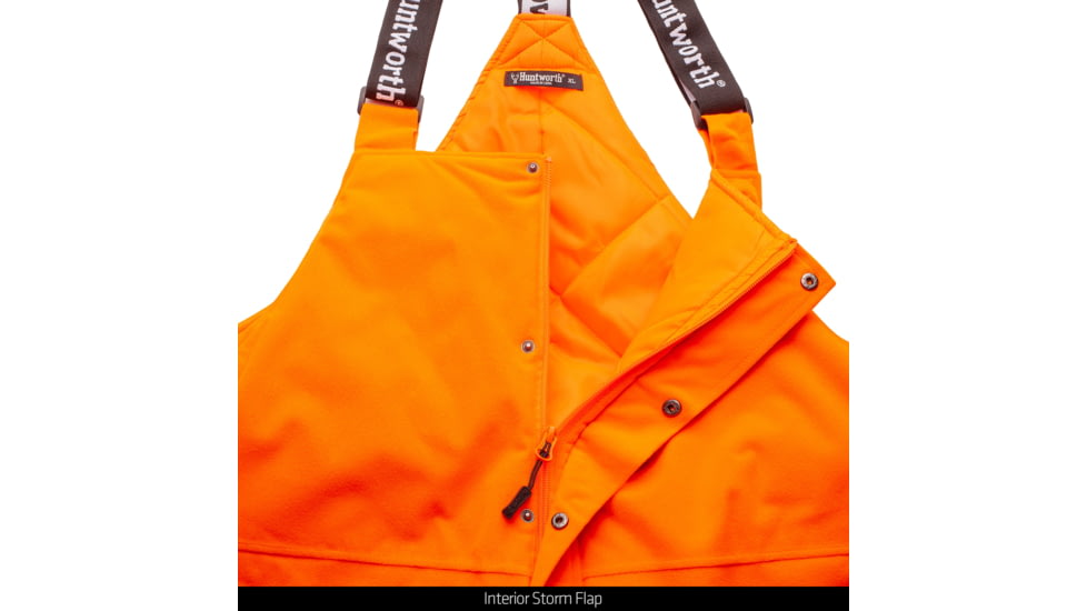 Huntworth Kittery Heavy Weight Waterproof Lined Tricot Bib Overalls - Mens, Hiddn, Extra Large, E-9362-BZ-XL