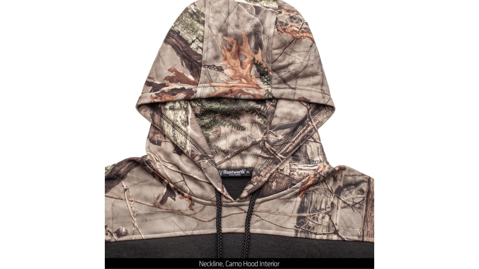 Huntworth Knit Jersey Hoodie Heather - Mens, Heather Gray, 2XL, E-9468-HG/HDN-2XL