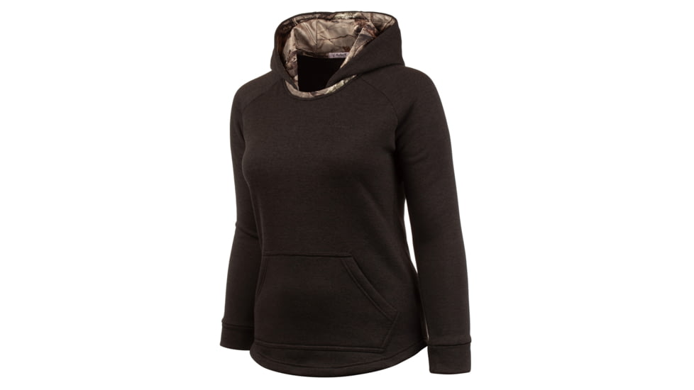 Huntworth Ladies Knit Jersey Hoodie Heather - Womens, Heather Gray / Hiddn, Extra Large, E-9387-W-HG/HDN-XL