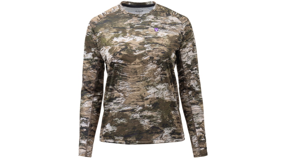 Huntworth Fallon Light Weight Performance Long Sleeve Shirt - Women's, Tarnen, Medium, E-9504-W-TRN-M