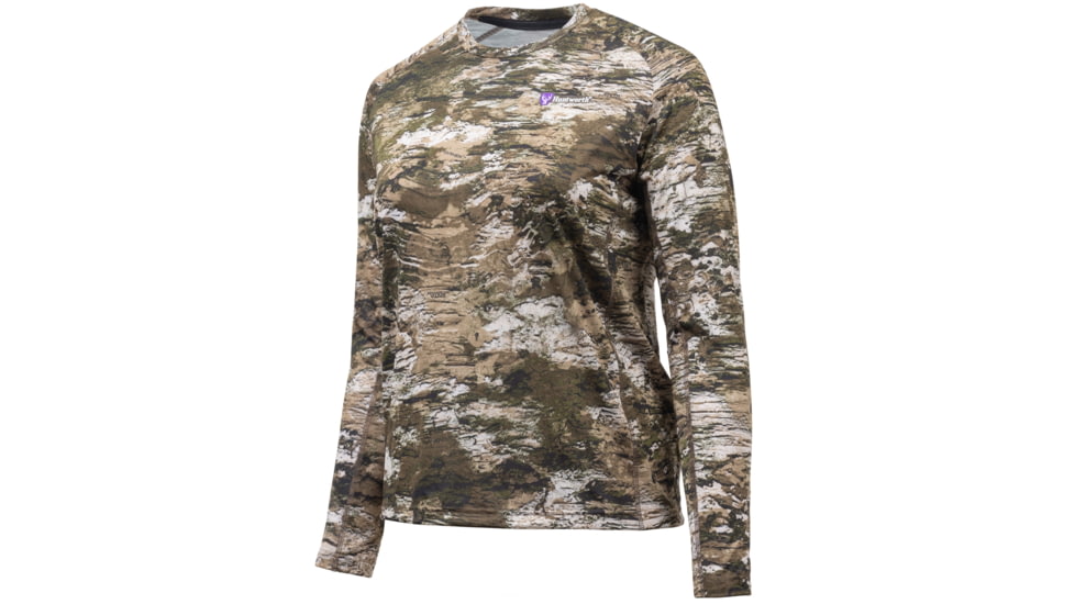 Huntworth Fallon Light Weight Performance Long Sleeve Shirt - Women's, Tarnen, Medium, E-9504-W-TRN-M
