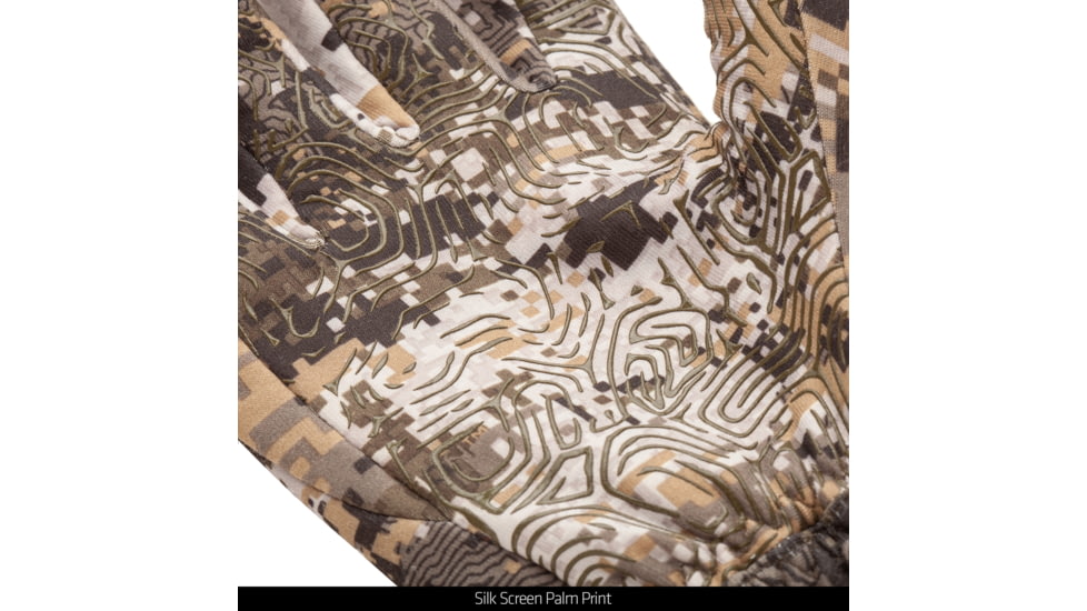Huntworth Macomb Mid Weight Fused Waterproof Hunting Glove - Mens, Disruption, Large, E-1399-DC-L