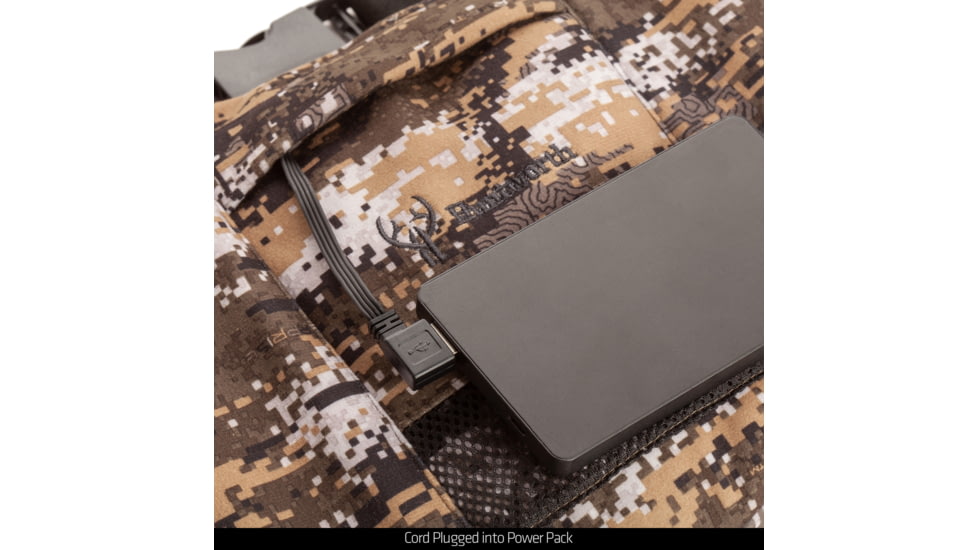 Huntworth Mammoth Heated Hunting Hand Muff Windproof Insulated - Men's, Disruption, One Size, E-1416-DC