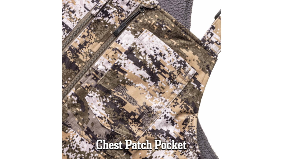 Huntworth Matterhorn Heat Boost Heavyweight Waterproof Lined Hunting Bib Overalls - Mens, Disruption, Extra Large, E-9541-DC-XL
