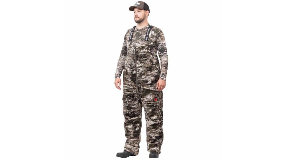 Huntworth Matterhorn Heat Boost Heavyweight Waterproof Lined Hunting Bib Overalls - Mens, Tarnen, Medium, E-9541-TRN-M