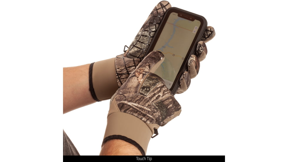 Huntworth Meridian MId Weight Windproof Unlined Hunting Glove - Mens, Hidden, Medium, E-141-HDN-M