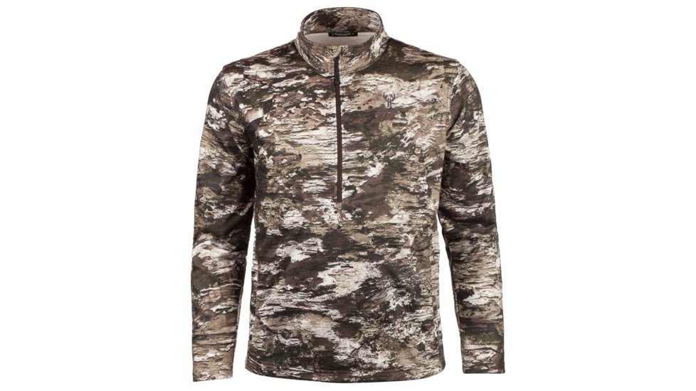 Huntworth Waycross Mid Weight Knit Jersey 1/2 Zip Pullover - Men's, Tarnen, Large, E-9374-TRN-L