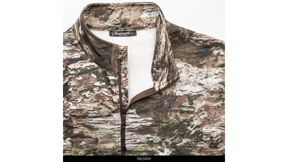 Huntworth Waycross Mid Weight Knit Jersey 1/2 Zip Pullover - Men's, Tarnen, Large, E-9374-TRN-L