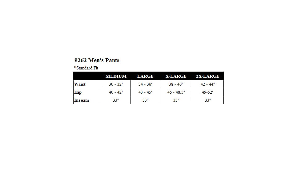 Huntworth Mid Weight Soft Shell Pants, Waffle Fleece Interior - Mens, Disruption, Large, E-9262-DC-L