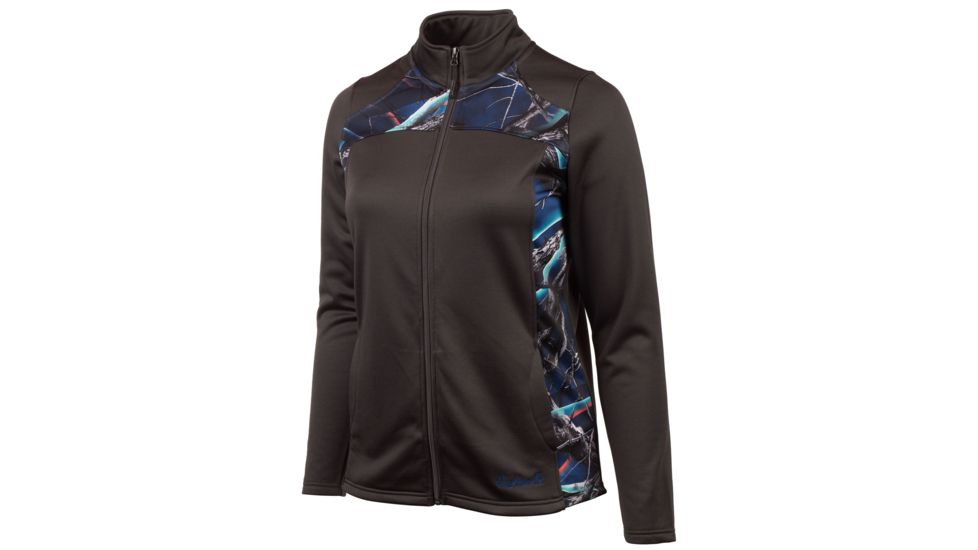 Huntworth Performance Fleece Jacket - Womens, Charcoal Grey/Huntworth Nova, Extra Large, E-9292-W-CG/NOV-XL