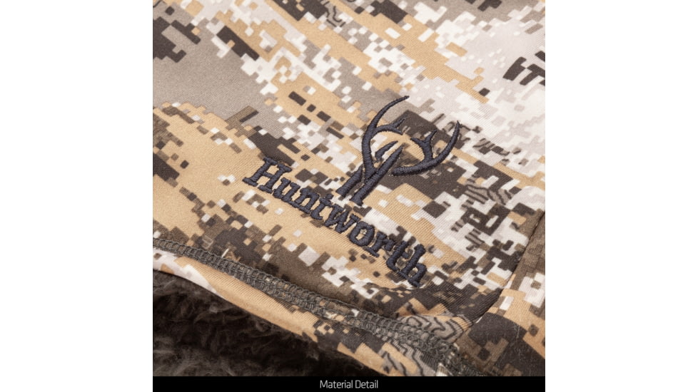 Huntworth Porter Heavy Weight Sherpa-Lined Hunting Neck Gaiter - Mens, Disruption, One Size, E-5689-DC