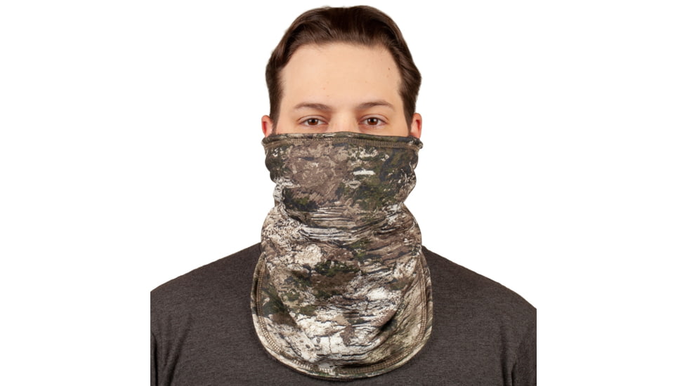 Huntworth Porter Heavy Weight Sherpa-Lined Hunting Neck Gaiter - Mens, Tarnen, One Size, E-5689-TRN