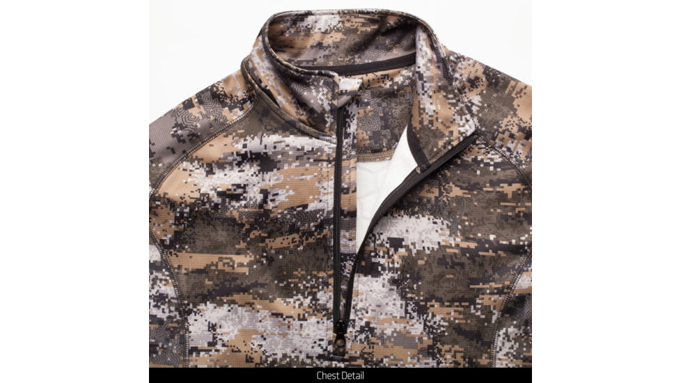 Huntworth Rochester Hunting Technical 1/2 Zip Pullover - Mens, Disruption, 2XL, E-9214-DC-2XL