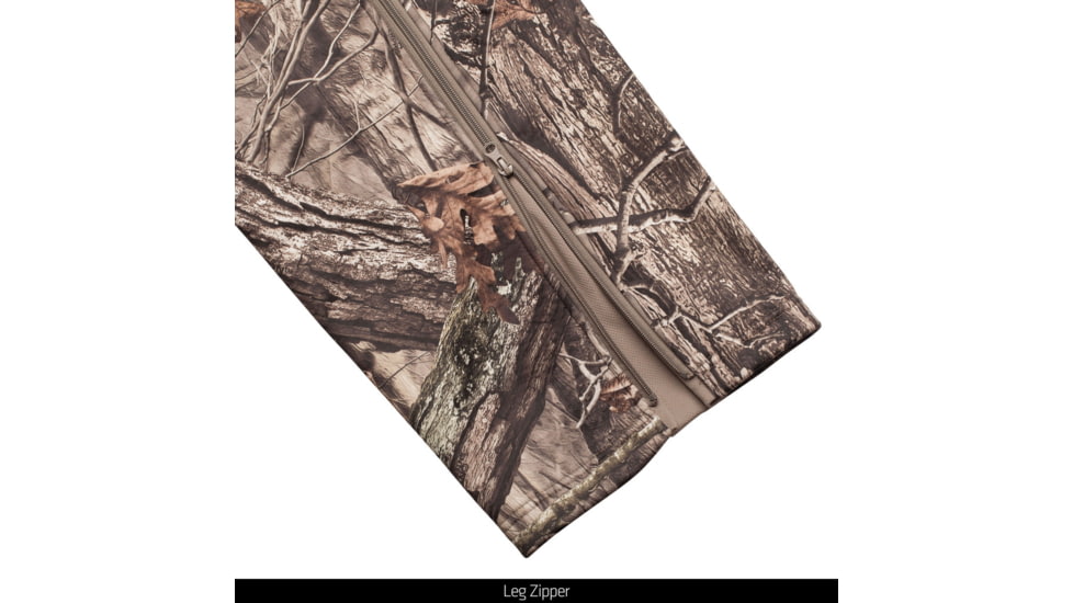 Huntworth Seneca Mid Weight Soft Shell Fleece Interior Hunting Pants - Mens, Hidden, Large, E-981-HDN-L
