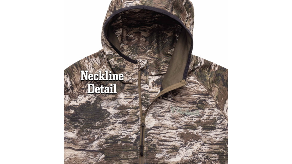 Huntworth Shelton Mid Weight Hoodie - Women's w/ Facemask, Large, Tarnen, E-9554-W-TRN-L