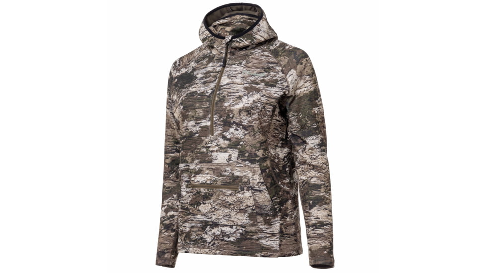 Huntworth Shelton Mid Weight Hoodie - Women's w/ Facemask, Large, Tarnen, E-9554-W-TRN-L