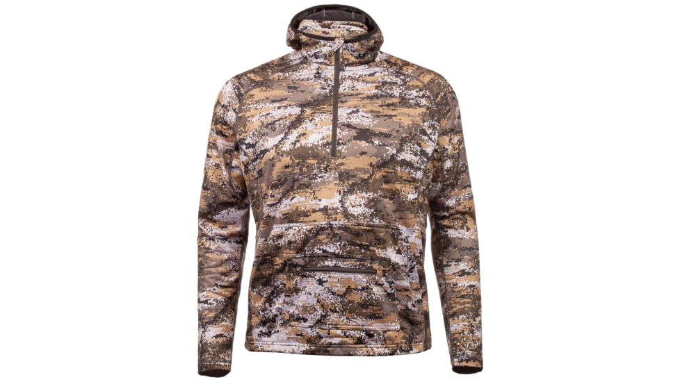 Huntworth Shelton Performance 1/2 Zip Hoodie w/ Facemask - Mens, Disruption, 2XL, E-9373-DC-2XL
