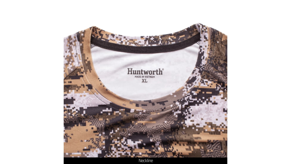 Huntworth Bangor Warmest Mid Weight Base Layer Shirt - Men's, Disruption, Medium, E-9431-DC-M