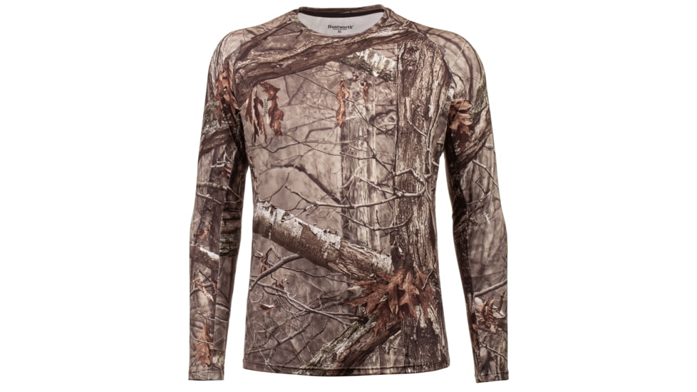 Huntworth Bangor Warmest Mid Weight, Base Layer Shirt - Men's, Tarnen, X-Large, E-9431-HDN-XL