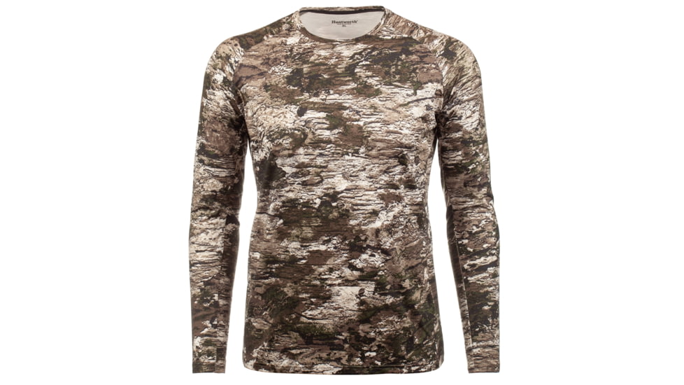 Huntworth Bangor Warmest Mid Weight Base Layer Shirt - Men's, Tarnen, Large, E-9431-TRN-L
