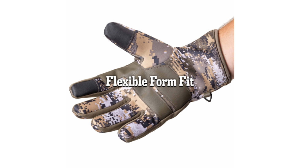 Huntworth Weyburn Heat Boost Lined Windproof Hunting Glove - Mens, Disruption, Medium, E-1435-DC-M