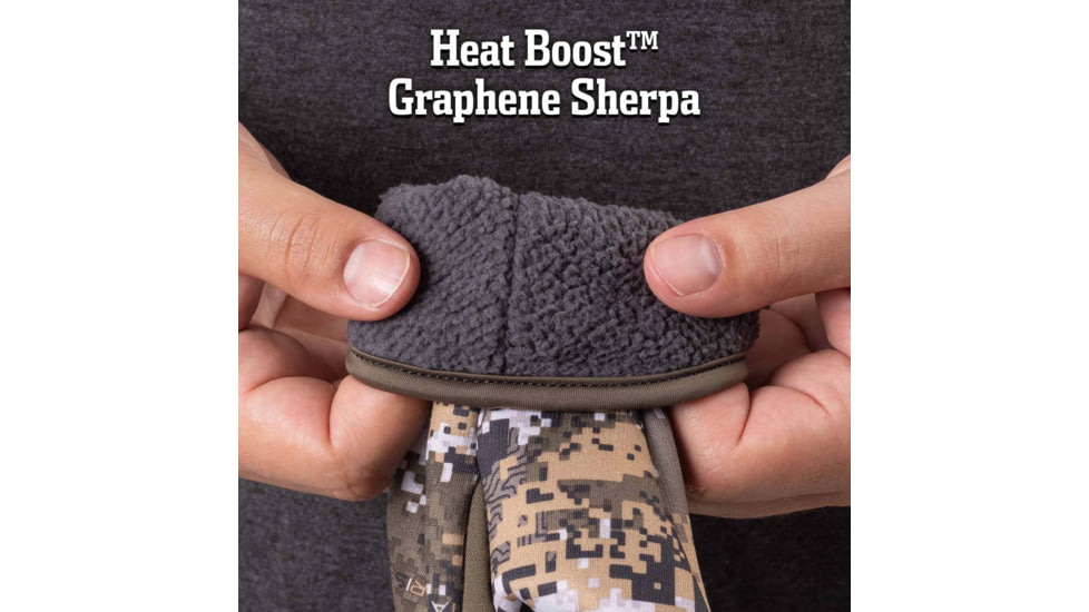 Huntworth Weyburn Heat Boost Lined Windproof Hunting Glove - Mens, Disruption, Medium, E-1435-DC-M