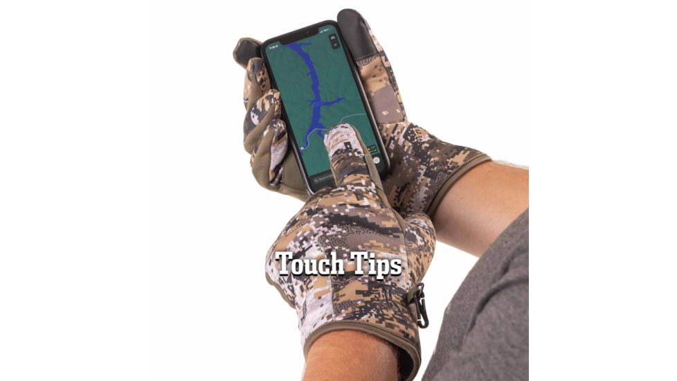 Huntworth Weyburn Heat Boost Lined Windproof Hunting Glove - Mens, Disruption, Medium, E-1435-DC-M