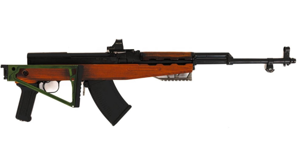Hush Holsters SKS Folding AK Stock, Picatinny Rail, Wood, SKSFDS-WD-PR
