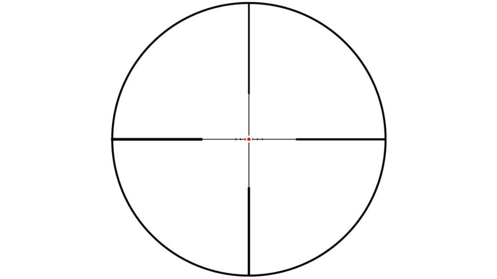 Huskemaw Crossfield 3x32 1 MOA Crossbow Scope, Black, 10332HO