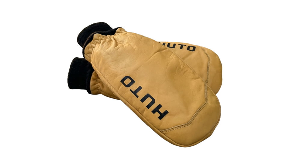 Huto Lifestyle Sherpa Lined Leather Mitten Glove
